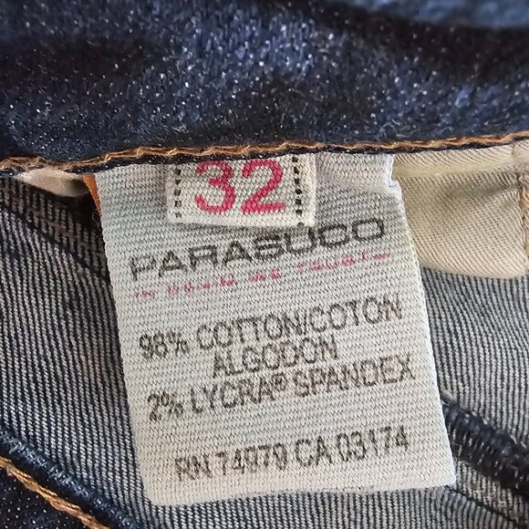 Vintage Parasuco Mid-Rise Slim-Fit Jeans Sz 32 - Picture 4 of 8